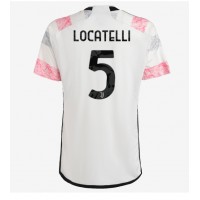Dres Juventus Manuel Locatelli #5 Preč 2023-24 Krátky Rukáv
